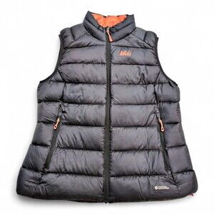REI Women's Pertex Quantum Down Puffer Vest Size L - Blue